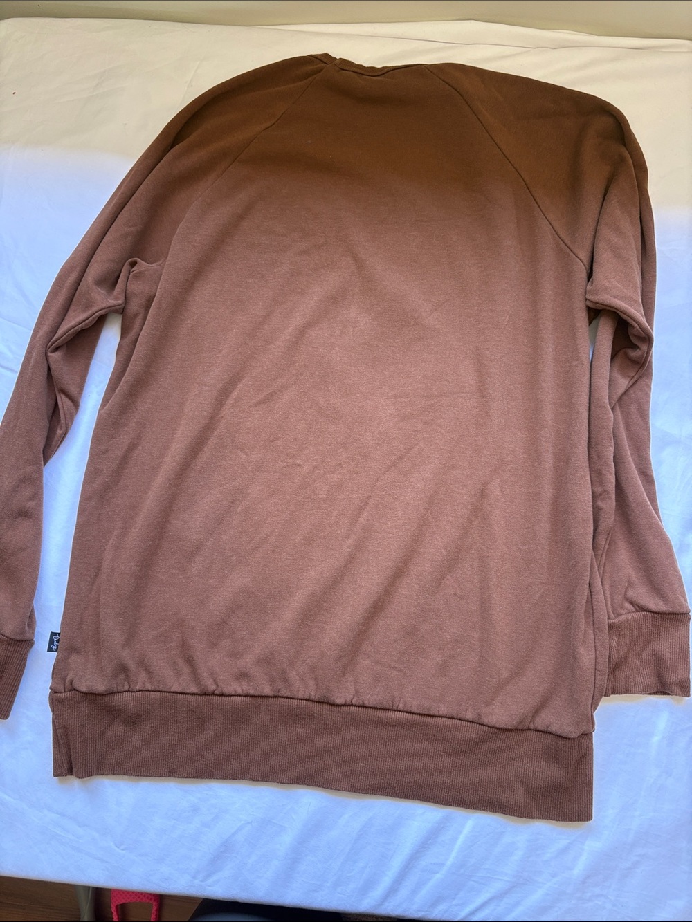 Dwelling/Little & Lively 'Whimsical Rabbit' Brown Crewneck Bamboo Fleece - Picture 7 of 7